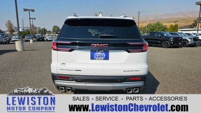 2026 GMC Acadia Elevation