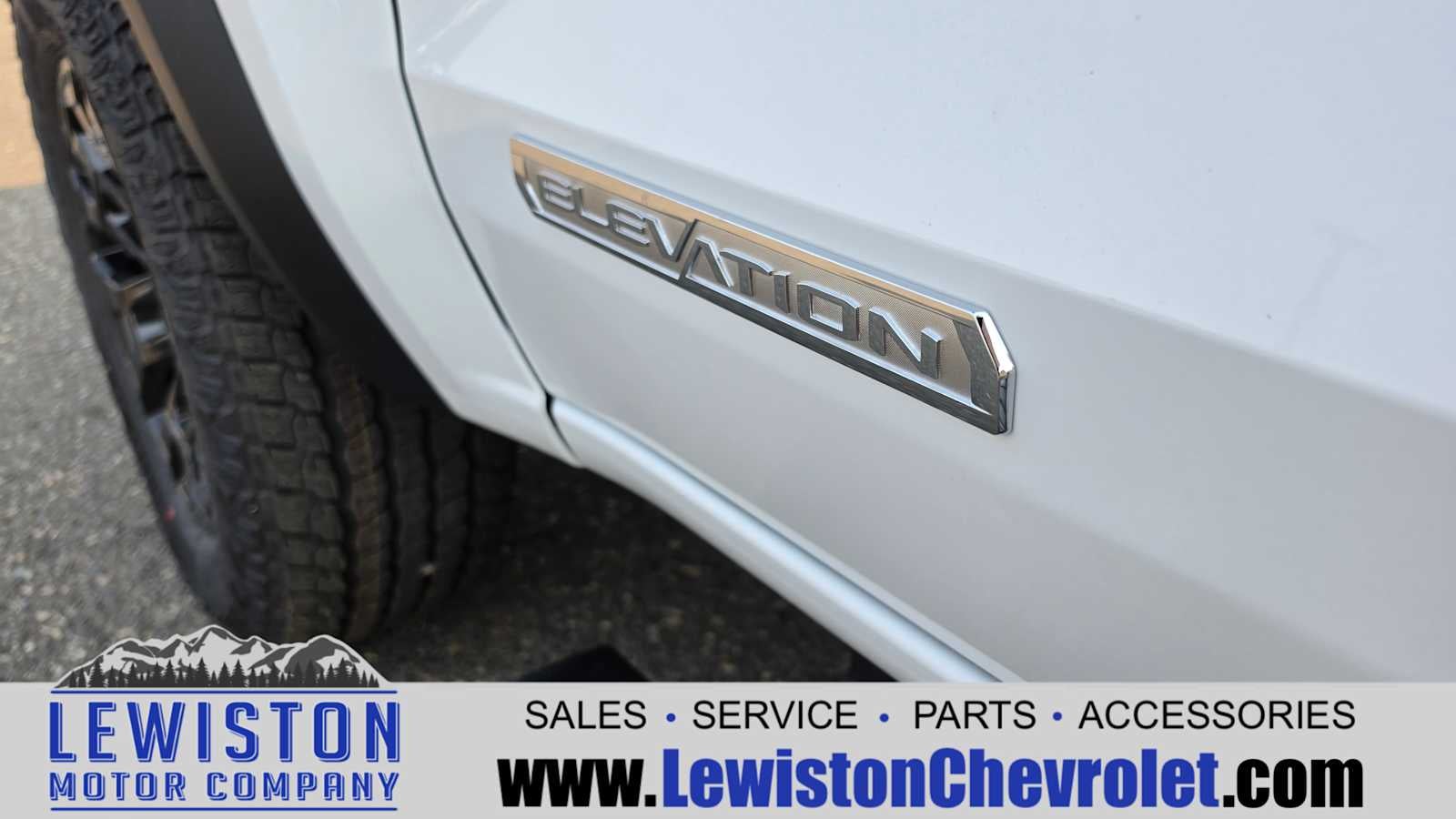 2026 GMC Canyon Elevation