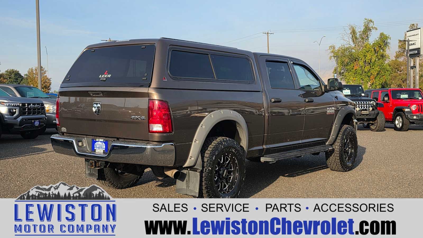 2018 RAM 3500 Tradesman Crew Cab 4x4 6'4" Box