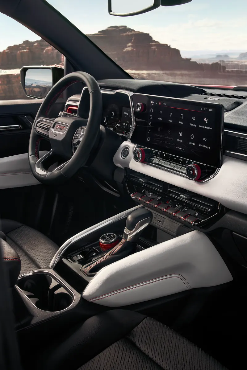 2026 GMC Canyon infotainment system at Lewiston GMC in Lewiston ID