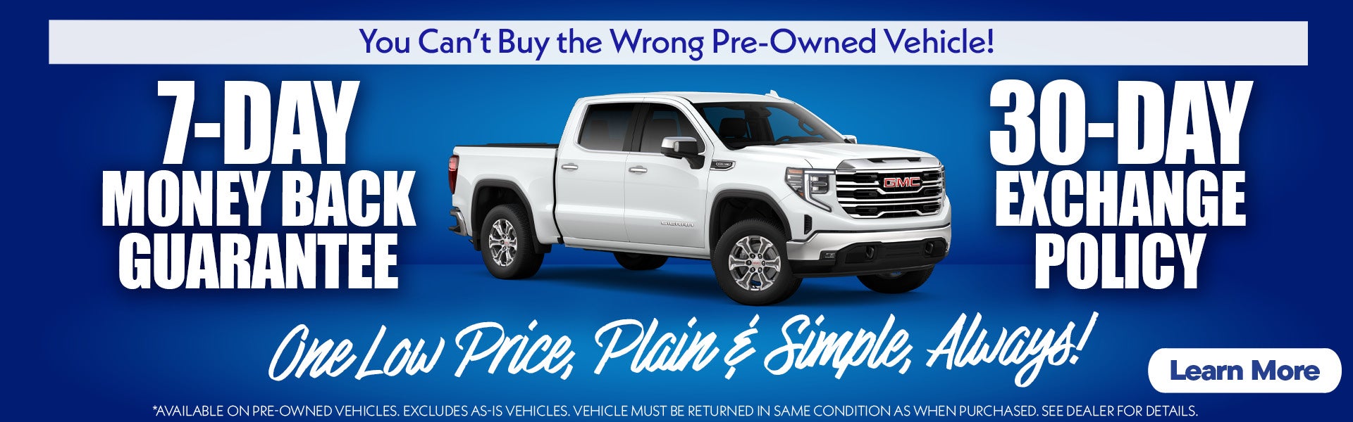 Pre-owned Vehicles