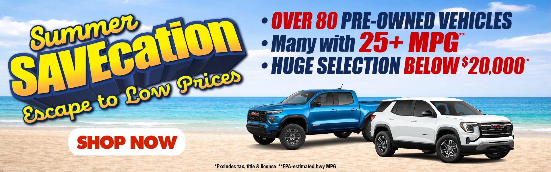 Pre-owned Vehicles