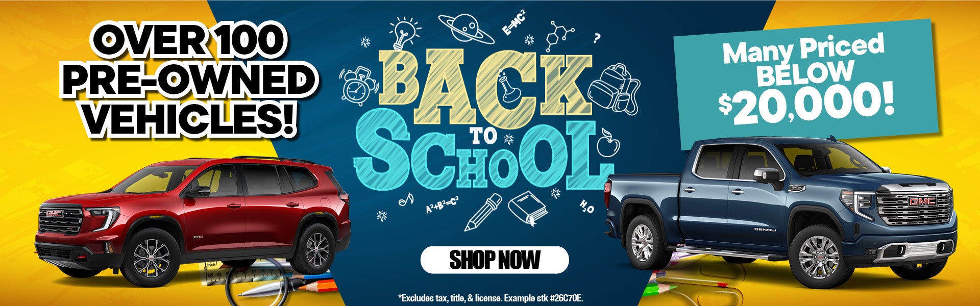 Pre-Owned Vehicles
